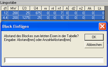 Block einfügen
